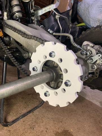 Front and Rear Sprockets for Yamaha YFZ450R YFZ450X 2009 2010 Front and Rear Sprockets for Yamaha YFZ450R YFZ450X 2009 2010